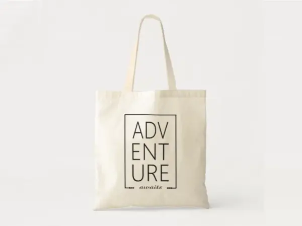 Organic Cotton Tote Bag 30×40 cm – 1 Color Printed