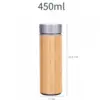 450 ml Wooden Coated Stainless Steel Thermos TM 8154 - Image 4