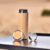 450 ml Wooden Coated Stainless Steel Thermos TM 8154 - Image 3