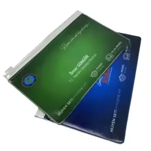 A6 PVC Zip Bag PV 3975