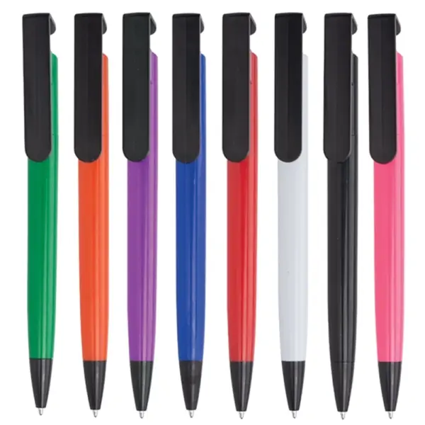 🔘 Multifunctional Design – Pen & Phone Stand