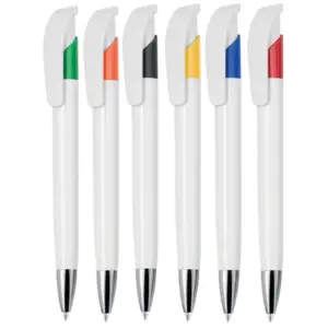 Click-Action Plastic Ballpoint Pen