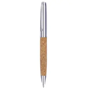 🖊️ Metal Ballpoint Pen – Cork Barrel - BMK 1480
