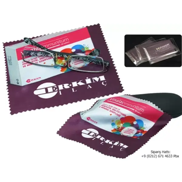 15x15 cm Microfiber Glasses Cleaning Cloth PV 3426