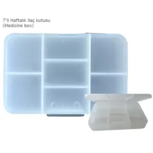 7 Compartment Weekly Pill Box MDK 2005