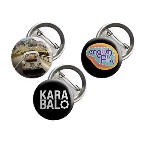 Custom Metal Button Badge 37 mm - BYT 37