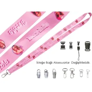 LLanyard – Full Color Satin Neck Strap (20 mm) LANYARD 200