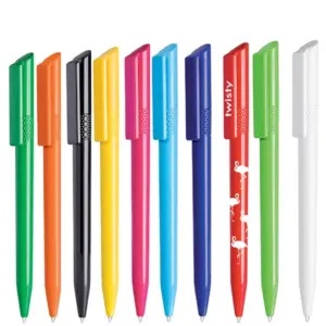 Plastic Twist Ballpoint Pen - BPK L 176