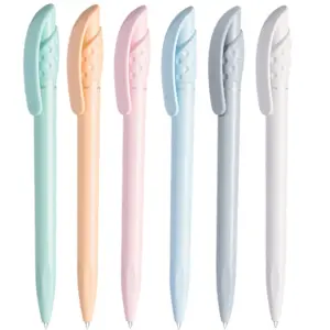 Retractable Plastic Ballpoint Pen
