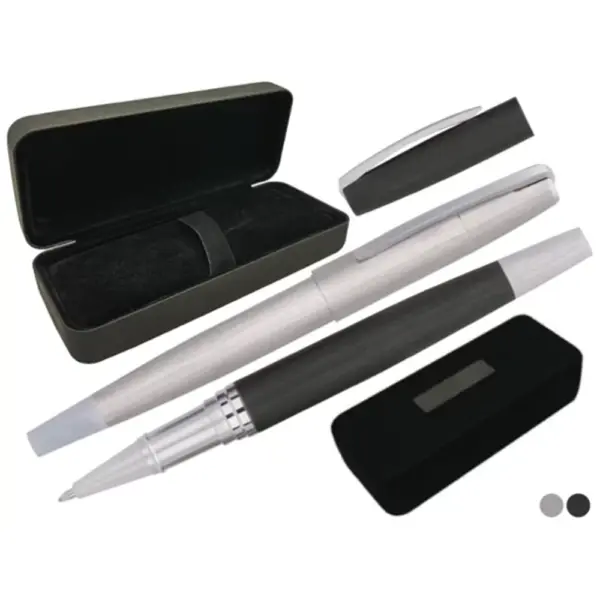 Metal Roller Pen – Blue Ink, Capped, Boxed KS 1443