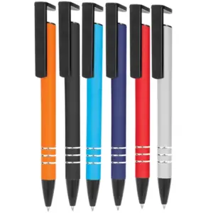Metal Ballpoint Pen with Phone Stand BMK 1448