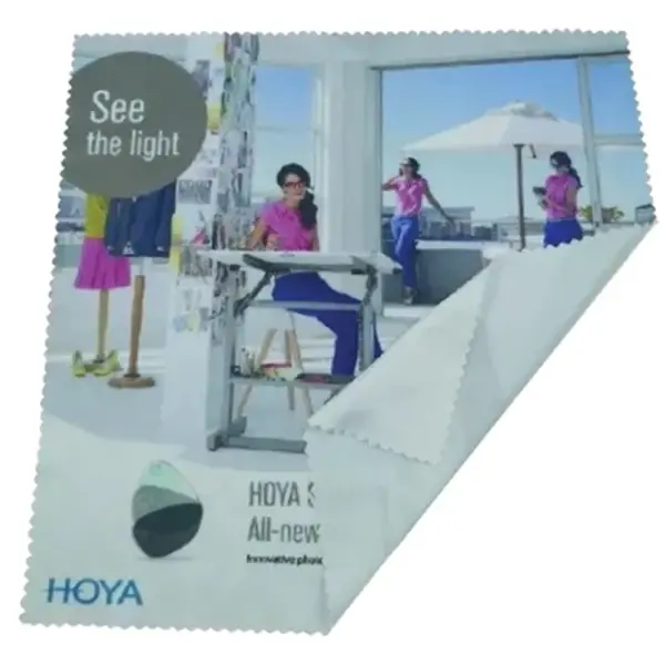 15x9 cm Microfiber Cleaning Cloth – Custom Printed