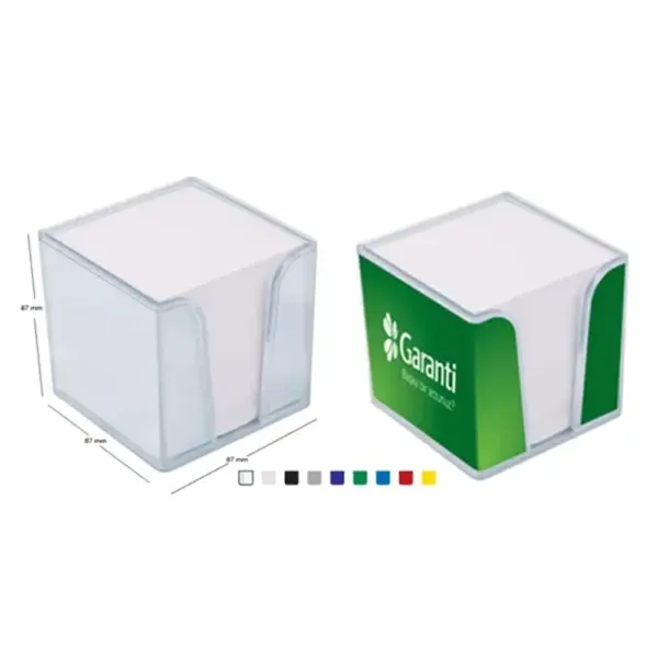 Plastic Cube Memo Holder KTU 5841