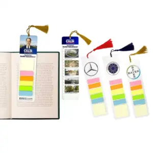 Tassel Bookmark with Post-it & Ruler MB 386