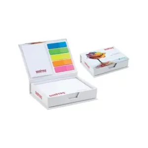 🗃️ Hardcover Notepad with Sticky Notes