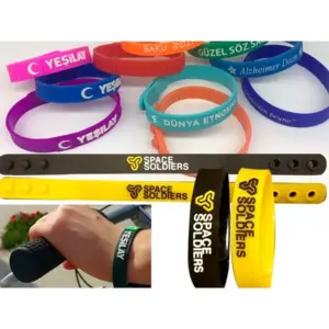 Silicone Wristband – Custom Logo UV PV 2152