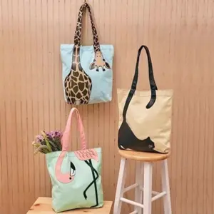 38x42 cm Soft Raw Cotton Tote Bag STD 4