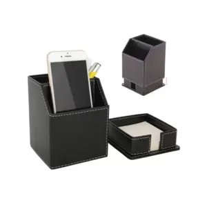 Faux Leather Pen Holder MS 4516