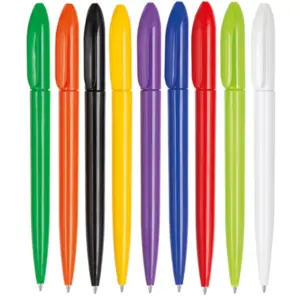Twist-Action Plastic Ballpoint Pen- BPK 1173