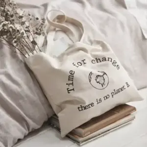 35x40 cm 100% Organic Cotton Tote Bag hme 2