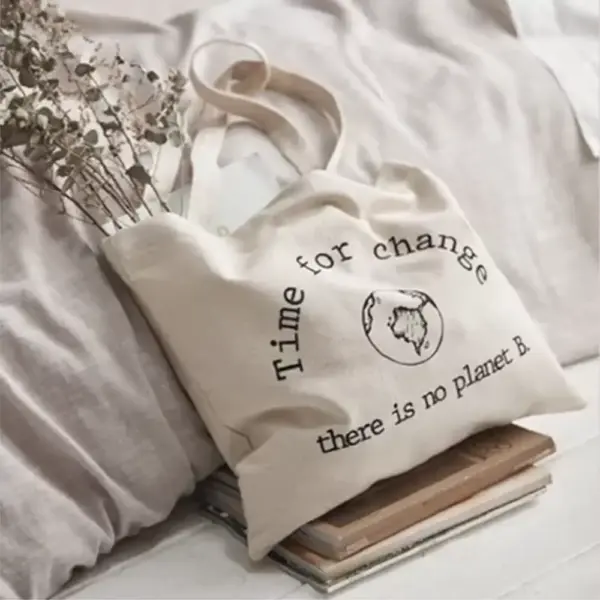 35x40 cm 100% Organic Cotton Tote Bag hme 2
