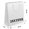 Laminated Cardboard Bag – 40x30x10 cm X452 3040 - Image 4