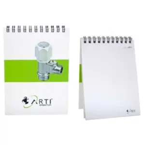 A6 Top Spiral Notepad blk 10