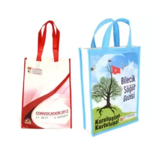 Nonwoven Promotional Tote Bag 25x35x7 cm - BZC 2535